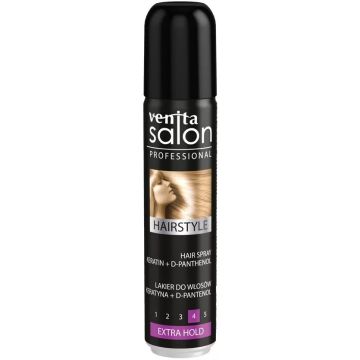 VENITA SALON PROFESSIONAL KERATIN + D-PANTHENOL EXTRA HOLD HAARLAK SPRAY 75 ML