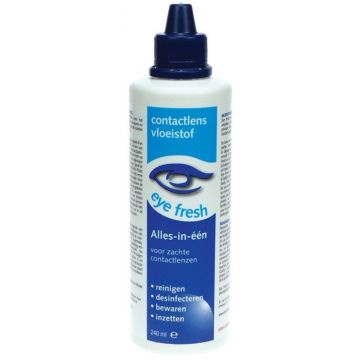 EYEFRESH CONTACTLENS VLOEISTOF ALLES-IN-EEN ZACHTE LENZEN FLACON 240 ML
