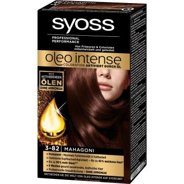 SYOSS OLEO INTENSE (SYOSS) OLEO INTENSE 3-82 SUBTIEL MAHONIE HAARVERF PAK 1 STUK