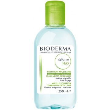 BIODERMA SEBIUM (BIODERMA) SEBIUM H2O MICELLE SOLUTION GEZICHTSREINIGER FLACON 250 ML