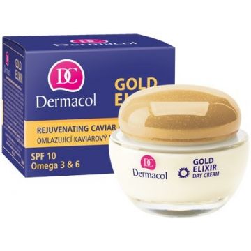 DERMACOL GOLD ELIXIR REJUVENATING CAVIAR DAY CREAM DAGCREME 50 ML
