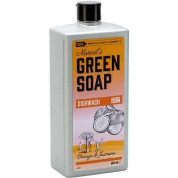 MARCEL'S GREEN SOAP ORANGE & JASMINE HAND DISHWASH AFWASMIDDEL FLACON 500 ML