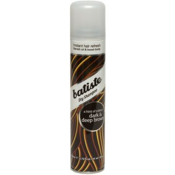 BATISTE DRY SHAMPOO DARK & DEEP BROWN DROOGSHAMPOO SPRAY 200 ML