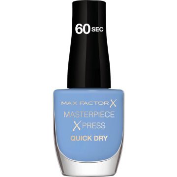 MAX FACTOR MASTERPIECE (MAX FACTOR) MASTERPIECE XPRESS 855 BLUE ME AWAY NAIL POLISH NAGELLAK POTJE 8 ML