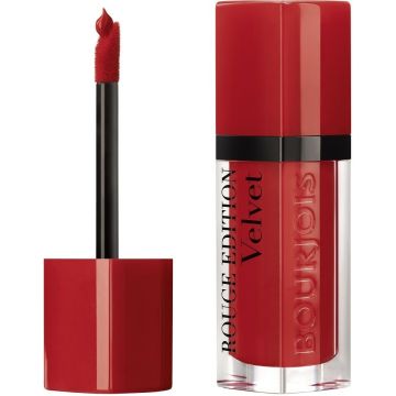 BOURJOIS ROUGE EDITION VELVET (BOURJOIS) ROUGE EDITION VELVET 01 PERSONNE NE ROUGE LIPPENSTIFT POTJE 7,7 ML