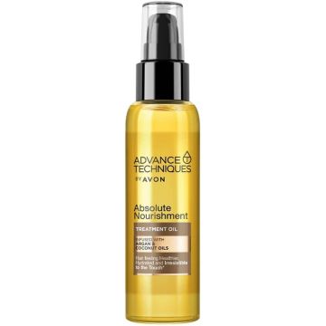 AVON ADVANCE TECHNIQUES ABSOLUTE NOURISHMENT TREATMENT OIL HAAROLIE 100 ML