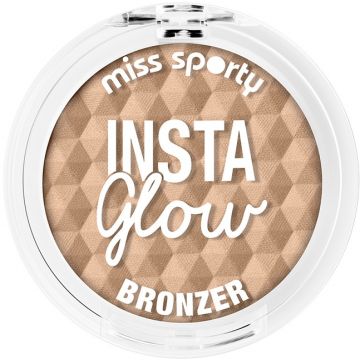 MISS SPORTY INSTA GLOW BRONZER 001 SUNKISSED BLONDE BRONZER 5 GRAM