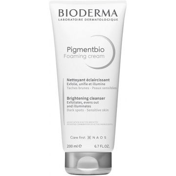 BIODERMA PIGMENTBIO (BIODERMA) PIGMENTBIO FOAMING CREAM BRIGHTENING CLEANSER GEZICHTSREINIGER TUBE 200 ML