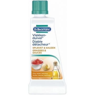 DR. BECKMANN VLEKKENDUIVEL SPIJSVET & SAUZEN VLEKVERWIJDERAAR FLACON 50 ML