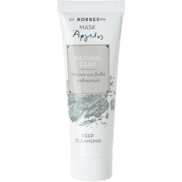 KORRES NATURAL CLAY DEEP CLEANSING MASK GEZICHTSMASKER TUBE 18 ML