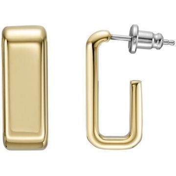 FOSSIL ARCHIVAL JOF00974710 GOLD-PLATED OORHANGERS 1 PAAR