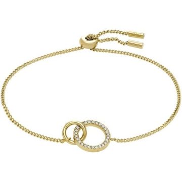 FOSSIL HAZEL JOF00967710 GOLD-PLATED ARMBAND MET ZIRKONIA'S 1 STUK