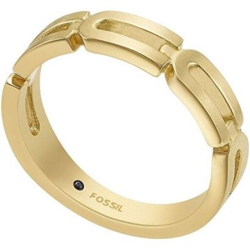 FOSSIL HERITAGE D-LINK JF04694710 - 52 MM - GOLD-PLATED RING 1 STUK