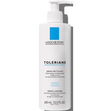 LA ROCHE-POSAY TOLERIANE (LA ROCHE-POSAY) TOLERIANE DERMO-CLEANSER GEZICHTSREINIGER POMP 400 ML