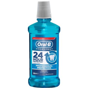 ORAL-B PRO-EXPERT (ORAL-B) PRO-EXPERT 24 HOUR PROTECTION MONDWATER FLACON 500 ML