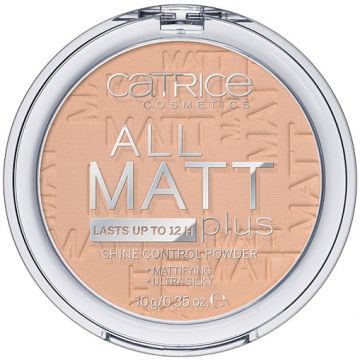 CATRICE ALL MATT PLUS SHINE CONTROL POWDER 025 SAND BEIGE POEDER DOOSJE 10 GRAM