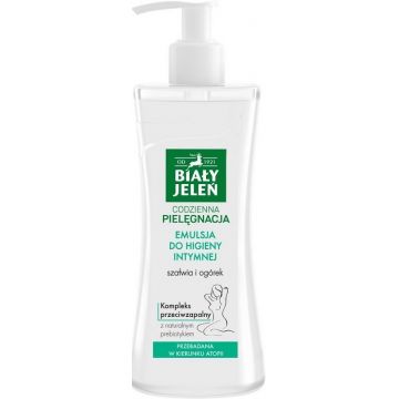 BIALY JELEN HYPOALLERGENIC SAGE & CUCUMBER INTIMATE HYGIENE EMULSION POMP 265 ML
