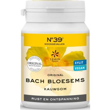 BACH NO. 39 NOODGEVALLEN KAUWGOM POT 40 STUKS