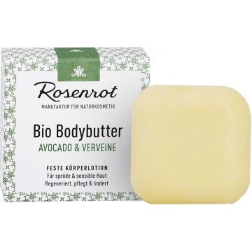 ROSENROT BIO BODYBUTTER BAR AVOCADO & VERVEINE 70 GRAM