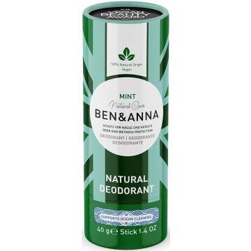 BEN & ANNA MINT DEODORANT STICK 40 GRAM