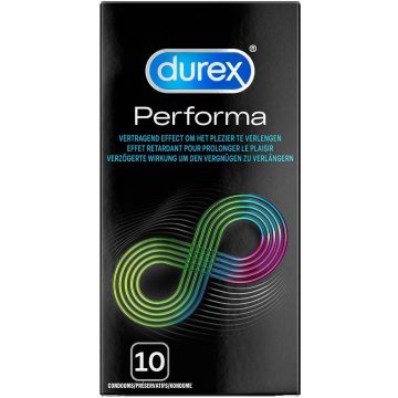 DUREX PERFORMA CONDOOMS 10 STUKS