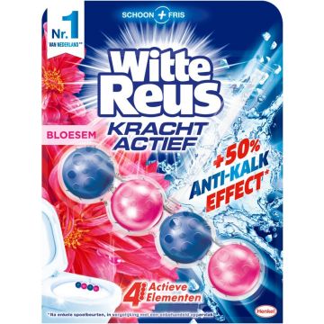 WITTE REUS KRACHT ACTIEF BLOESEM TOILETBOK 50 GRAM