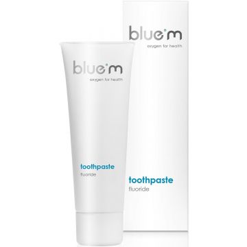 BLUEM TOOTHPASTE FLUORIDE TANDPASTA TUBE 75 ML