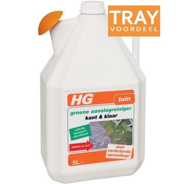 HG BUITEN GROENE AANSLAG REINIGER KANT & KLAAR 4 X 5000 ML