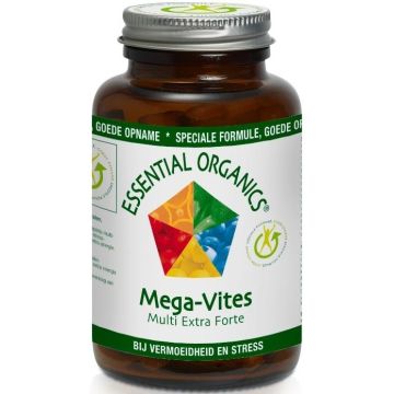 ESSENTIAL ORGANICS MEGA-VITES MULTI EXTRA FORTE TABLETTEN POT 75 STUKS