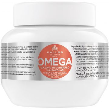 KALLOS OMEGA (KALLOS) OMEGA HAIR MASK HAARMASKER POT 275 ML
