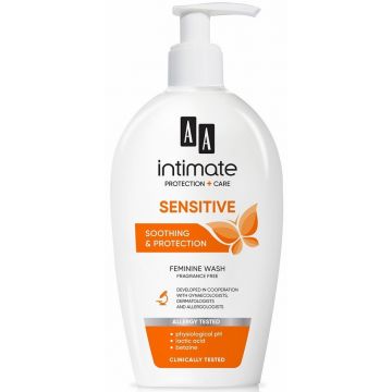 AA INTIMATE (AA) INTIMATE SENSITIVE SOOTHING & CARING FEMININE WASH 300 ML