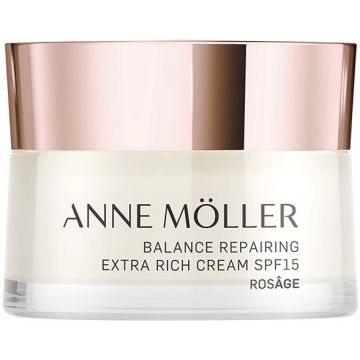 ANNE MOLLER ROSAGE (ANNE MOLLER) ROSAGE BALANCE REPAIRING EXTRA RICH CREAM GEZICHTSCREME POT 50 ML