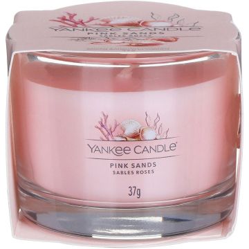 YANKEE CANDLE PINK SANDS GEURKAARS POT 37 GRAM