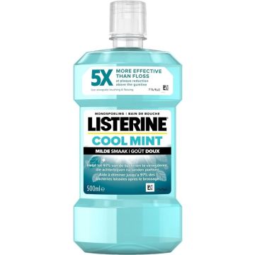 LISTERINE COOLMINT (LISTERINE) COOL MINT MILDE SMAAK MONDWATER 500 ML