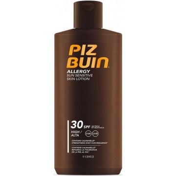 PIZ BUIN ALLERGY (PIZ BUIN) ALLERGY LOTION SPF 30 HIGH ZONNEBRAND FLACON 200 ML