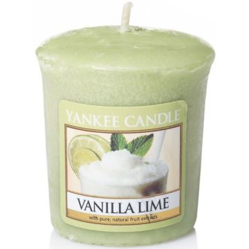 YANKEE CANDLE VANILLA LIME GEURKAARS 49 GRAM
