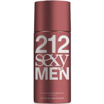 CAROLINA HERRERA 212 SEXY MEN (CAROLINA HERRERA) 212 SEXY MEN DEODORANT SPRAY SPUITBUS 150 ML