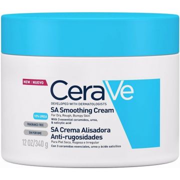 CERAVE SA SMOOTHING CREAM FOR DRY, ROUGH, BUMPY SKIN CREME POT 340 GRAM