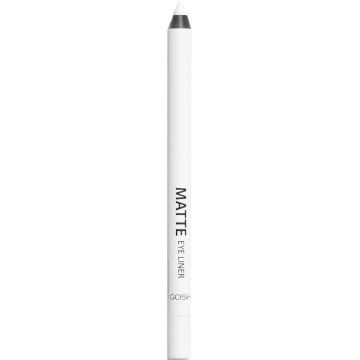 GOSH MATTE (GLAM OF SWEDEN) MATTE 001 DOVE WHITE EYELINER POTLOOD 1,2 GRAM