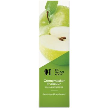 DR. VAN DER HOOG CREMEMASKER FRUITZUUR GEZICHTSMASKER ZAKJE 10 ML