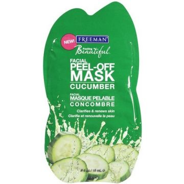 FREEMAN FACIAL PEEL-MASK CUCUMBER GEZICHTSMASKER ZAKJE 15 ML