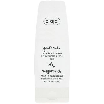 ZIAJA GOAT'S MILK DRY & WRINKLE-PRONE SKIN HAND & NAIL CREAM HANDCREME 80 ML