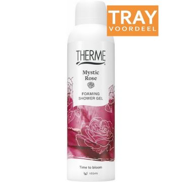 THERME MYSTIC ROSE FOAMING SHOWER GEL DOUCHESCHUIM 6 X 200 ML