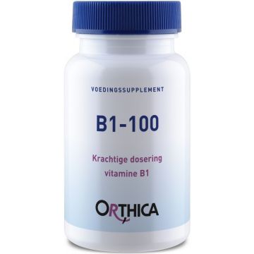 ORTHICA VOEDINGSSUPPLEMENT B1-100 TABLETTEN POT 90 STUKS