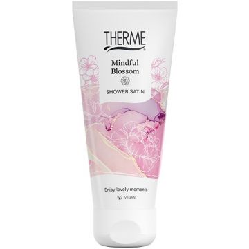 THERME MINDFUL BLOSSOM (THERME) MINDFUL BLOSSOM SHOWER SATIN DOUCHECREME TUBE 200 ML