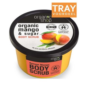 ORGANIC SHOP MANGO & SUGAR REPAIRING BODY SCRUB 6 X 250 ML