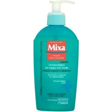 MIXA SENSITIVE SKIN EXPERT ANTI-IMPERFECTION (MIXA) ANTI-IMPERFECTION GENTLE PURIFYING GEL REINIGINGSGEL POMP 200 ML