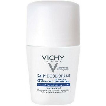 VICHY 24H DRY TOUCH SENSITIVE DEODORANT ROLLER 50 ML