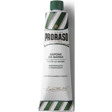 PRORASO GREEN (PRORASO) GREEN SHAVING CREAM EUCALYPTUYS & MENTHOL TUBE 150 ML