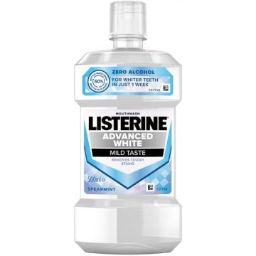 LISTERINE ADVANCED WHITE MILD TASTE MONDSPOELING 500 ML